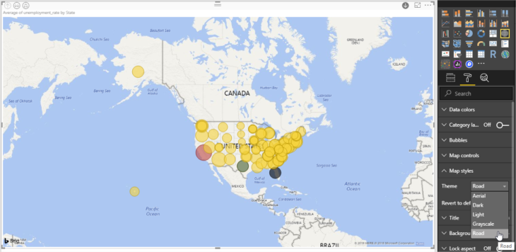 Power Bi Map Theme