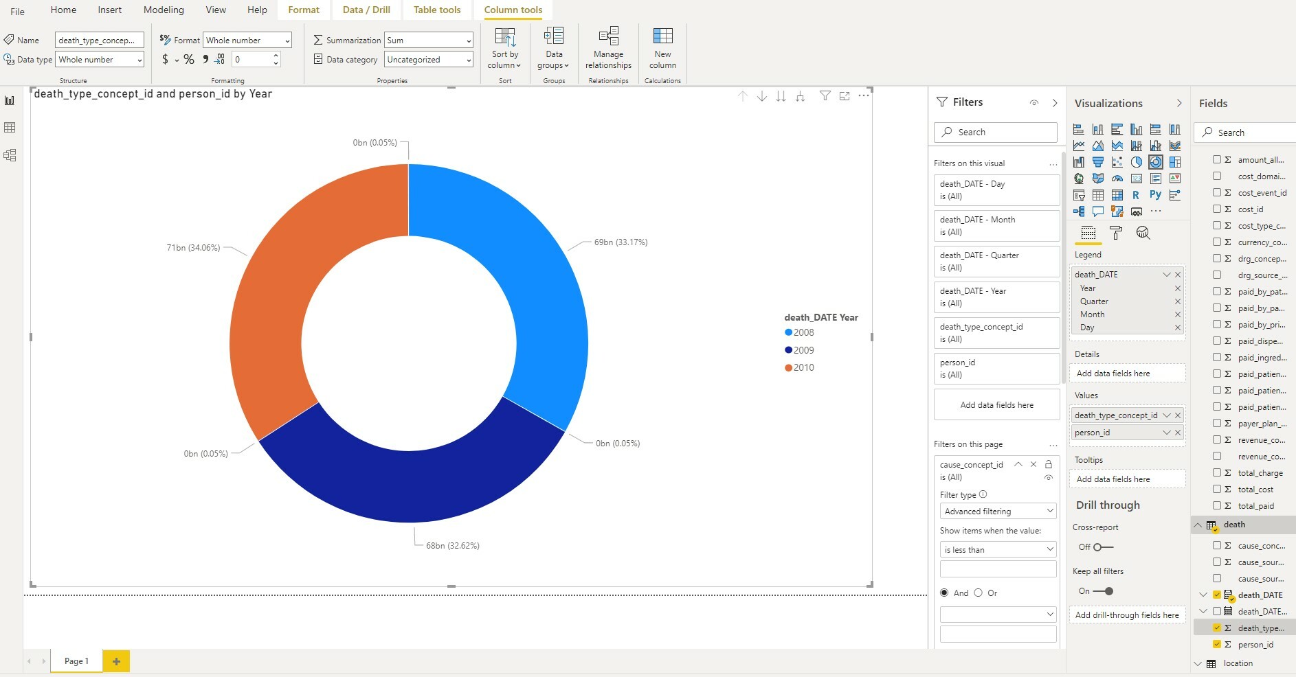 Connect Google BigQuery to Power BI - Analize Data
