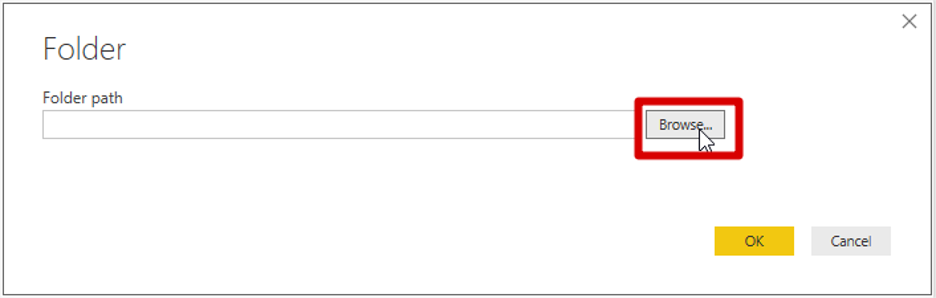 Power Bi Folder Path
