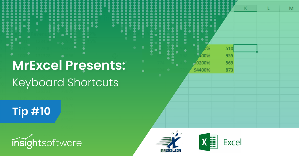 Mr. Excel Presents: Favorite Keyboard Shortcuts