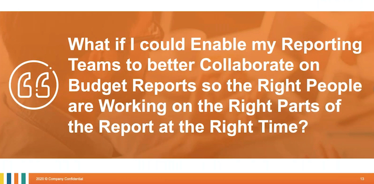 Simplify Budget Reporting for Government