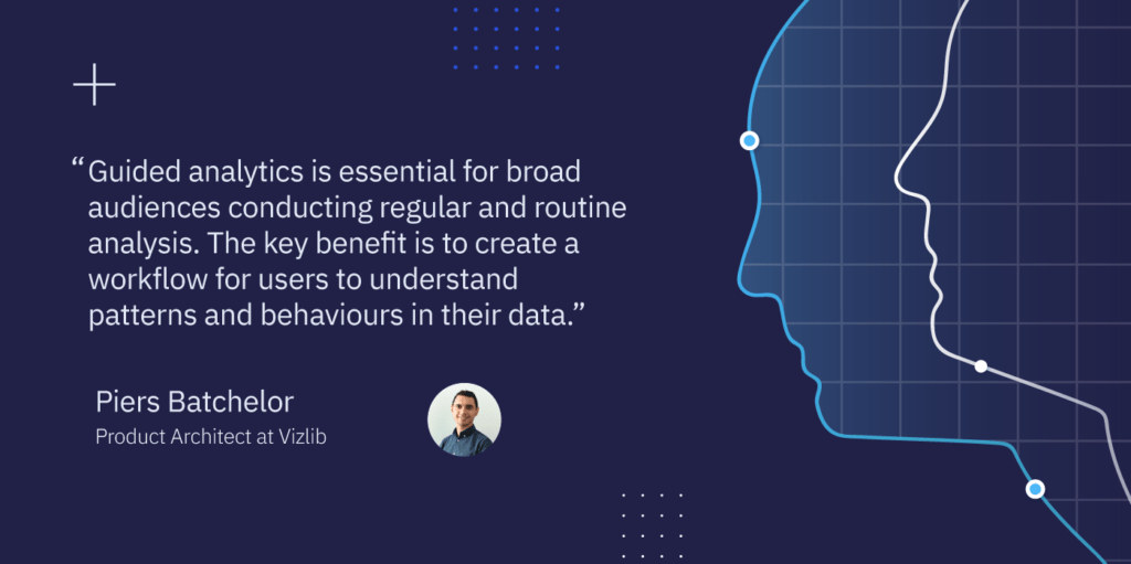Quote on guided vs self-service analytics