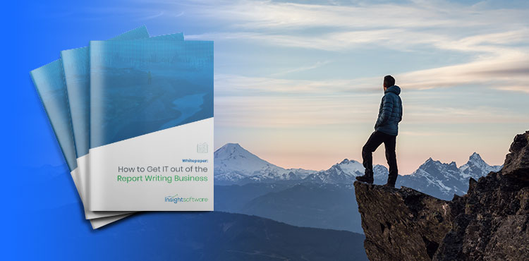 How to Get IT out of the Report Writing Business