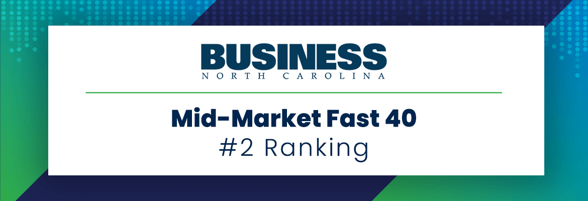 insightsoftware Ranks #2 on Business North Carolina’s Mid-Market Fast 40 List