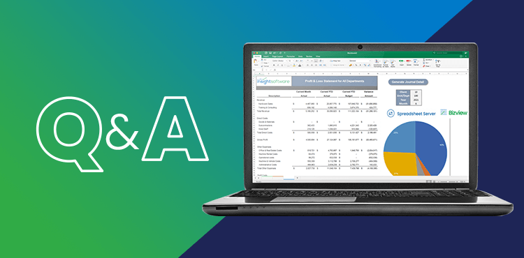 Bizview and Spreadsheet Server Integration: Your Questions Answered