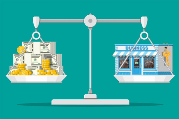 Scale Weighing Money And Business
