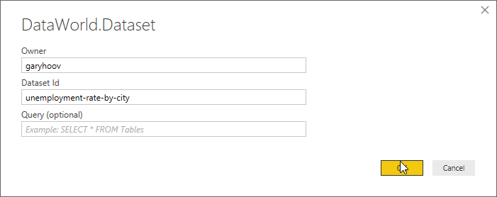Pbi Dataset Connector