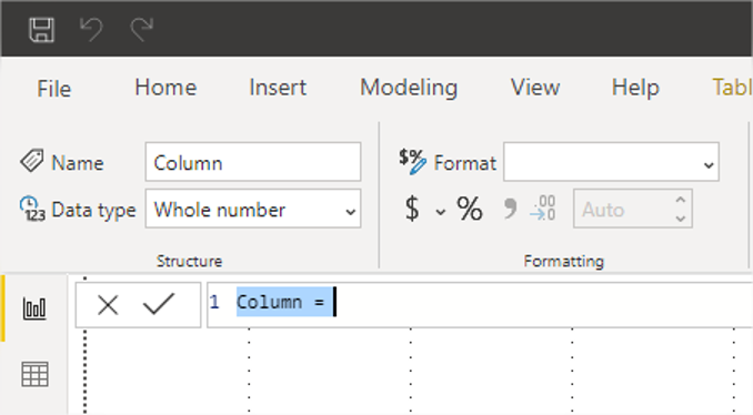 Power BI Calculated Column Formula