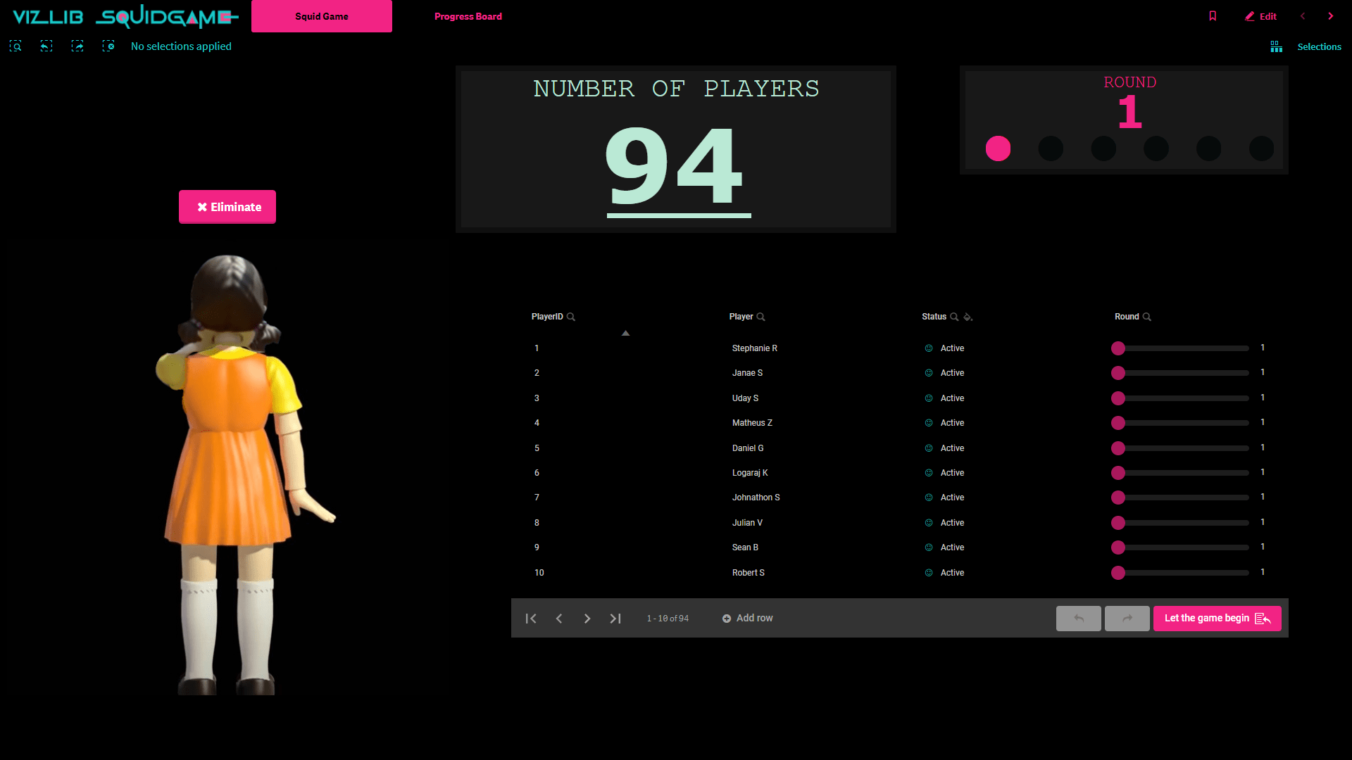 Vizlib SquidGame