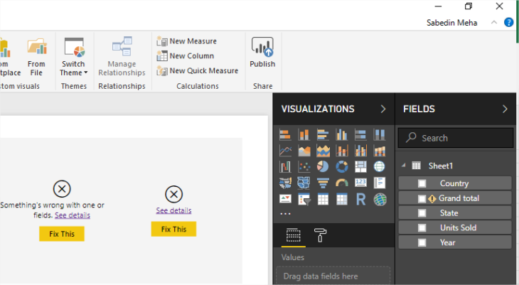 Power Bi Model