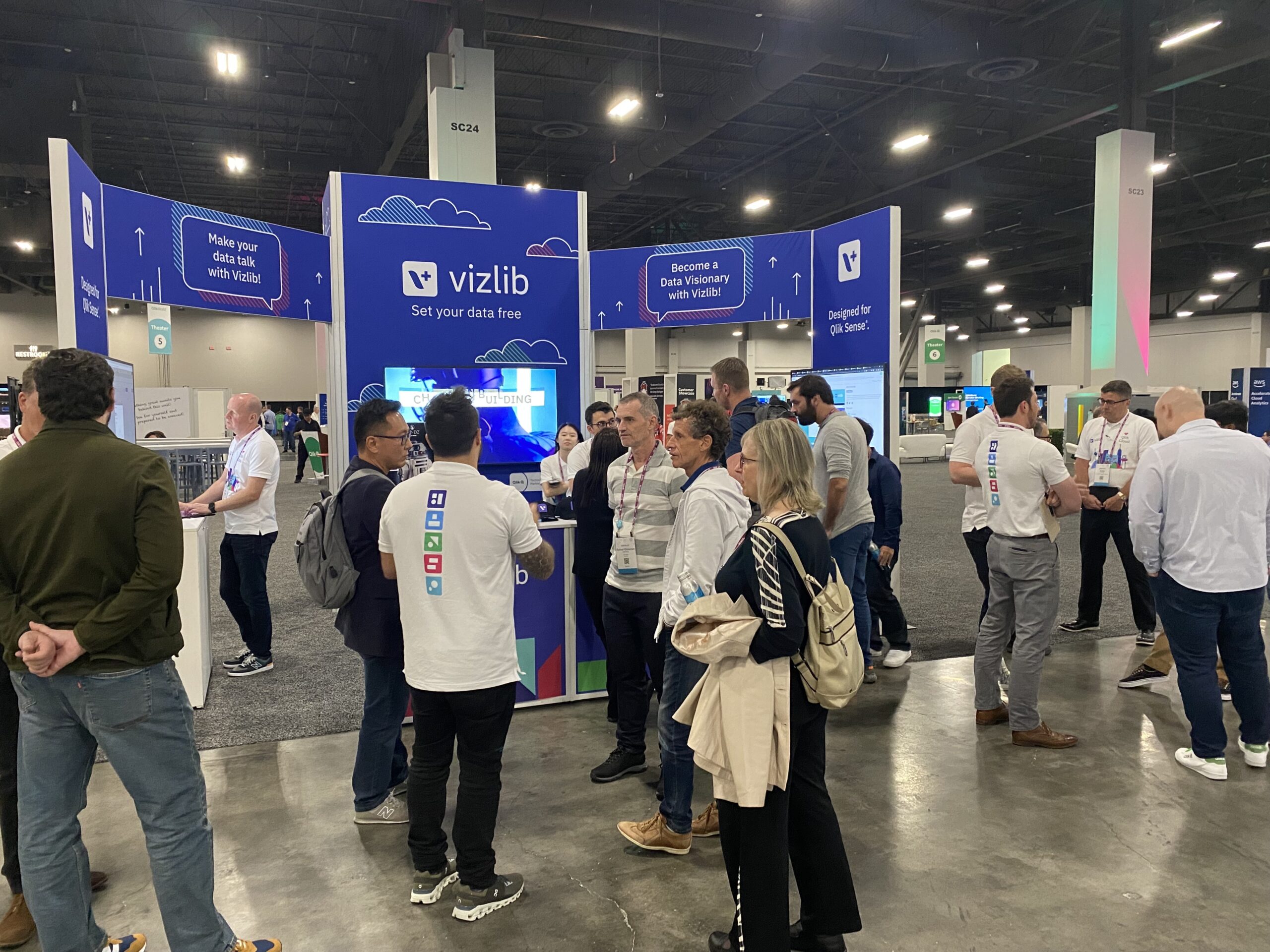Vizlib QlikWorld booth