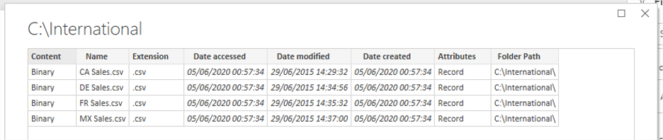 Power Bi Files Read