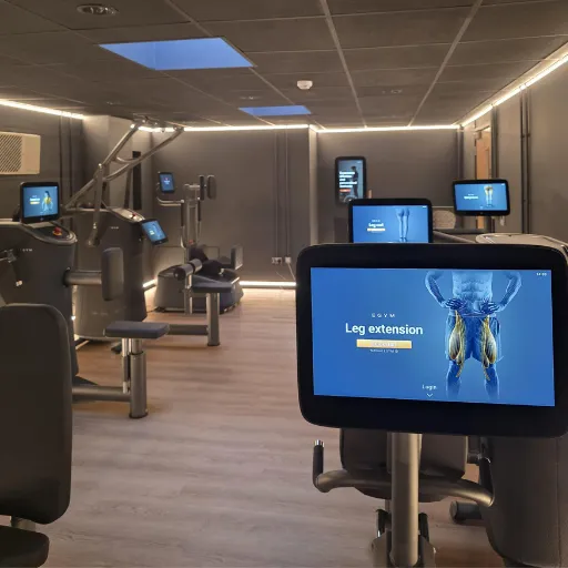 egym studio showing the equipment