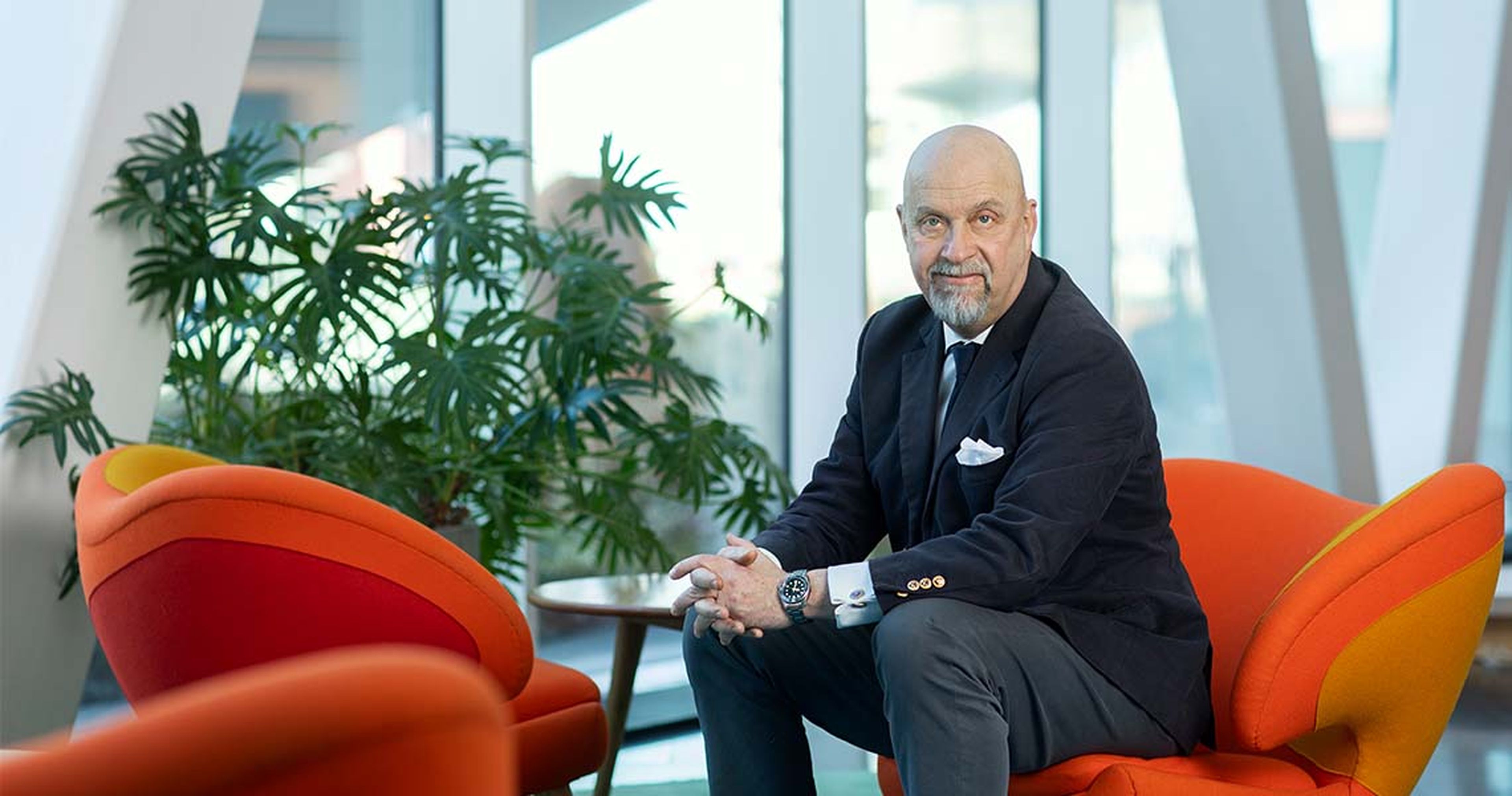 Porträttbild av Olof Manner, Senior Advisor på Swedbank