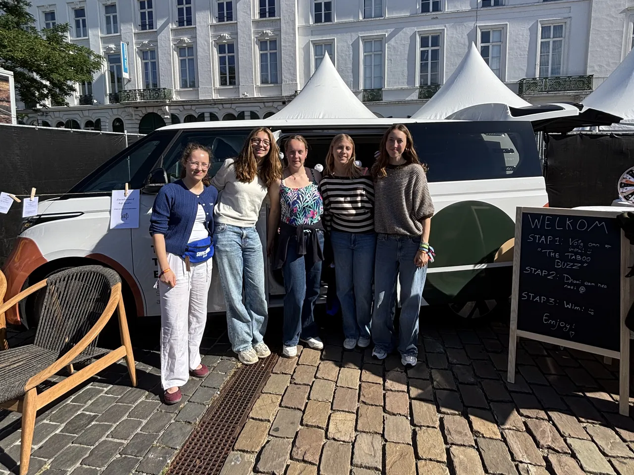 De taboebus van The Taboo Buzz