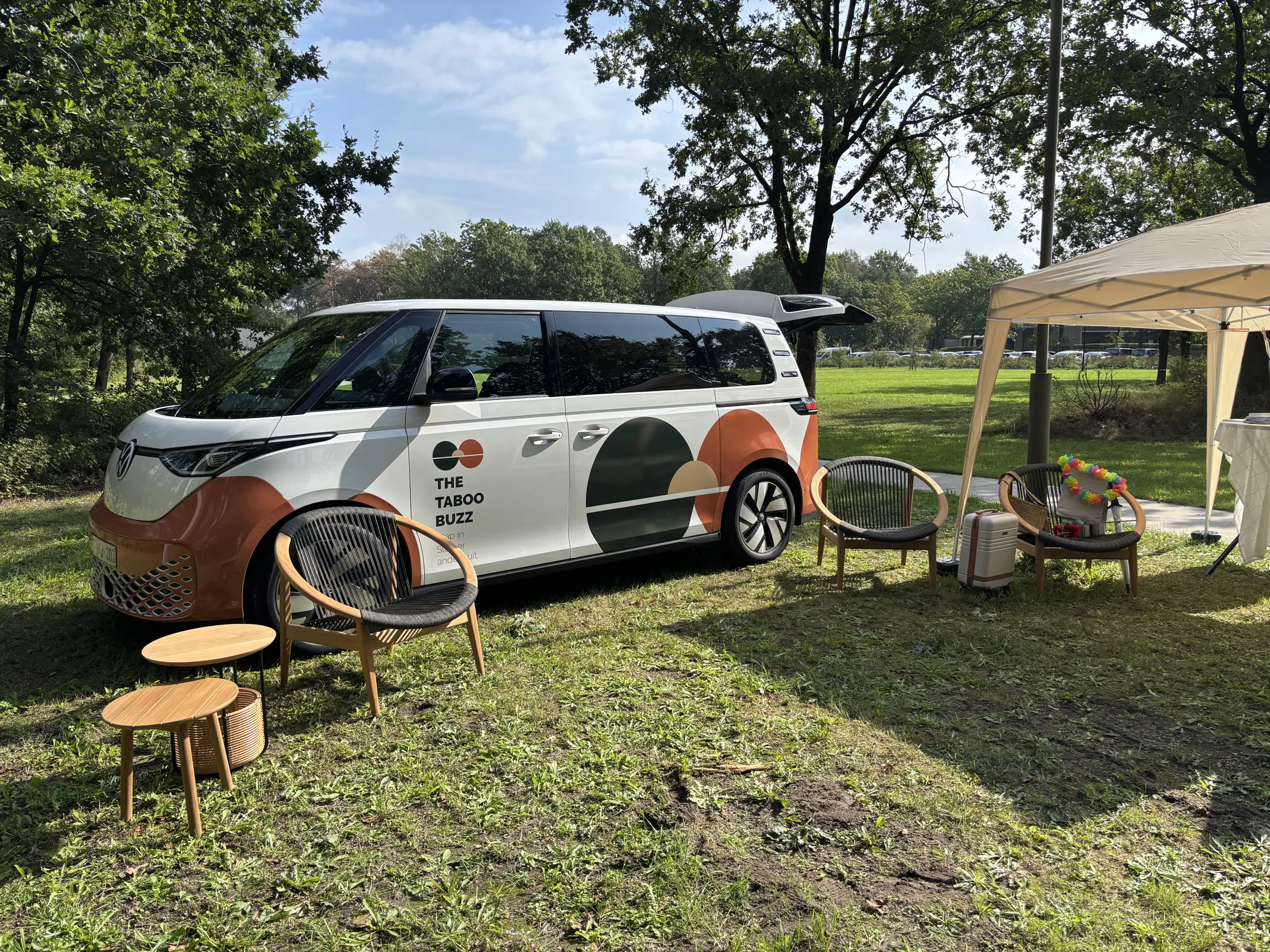 De taboebus op een welzijnsdag