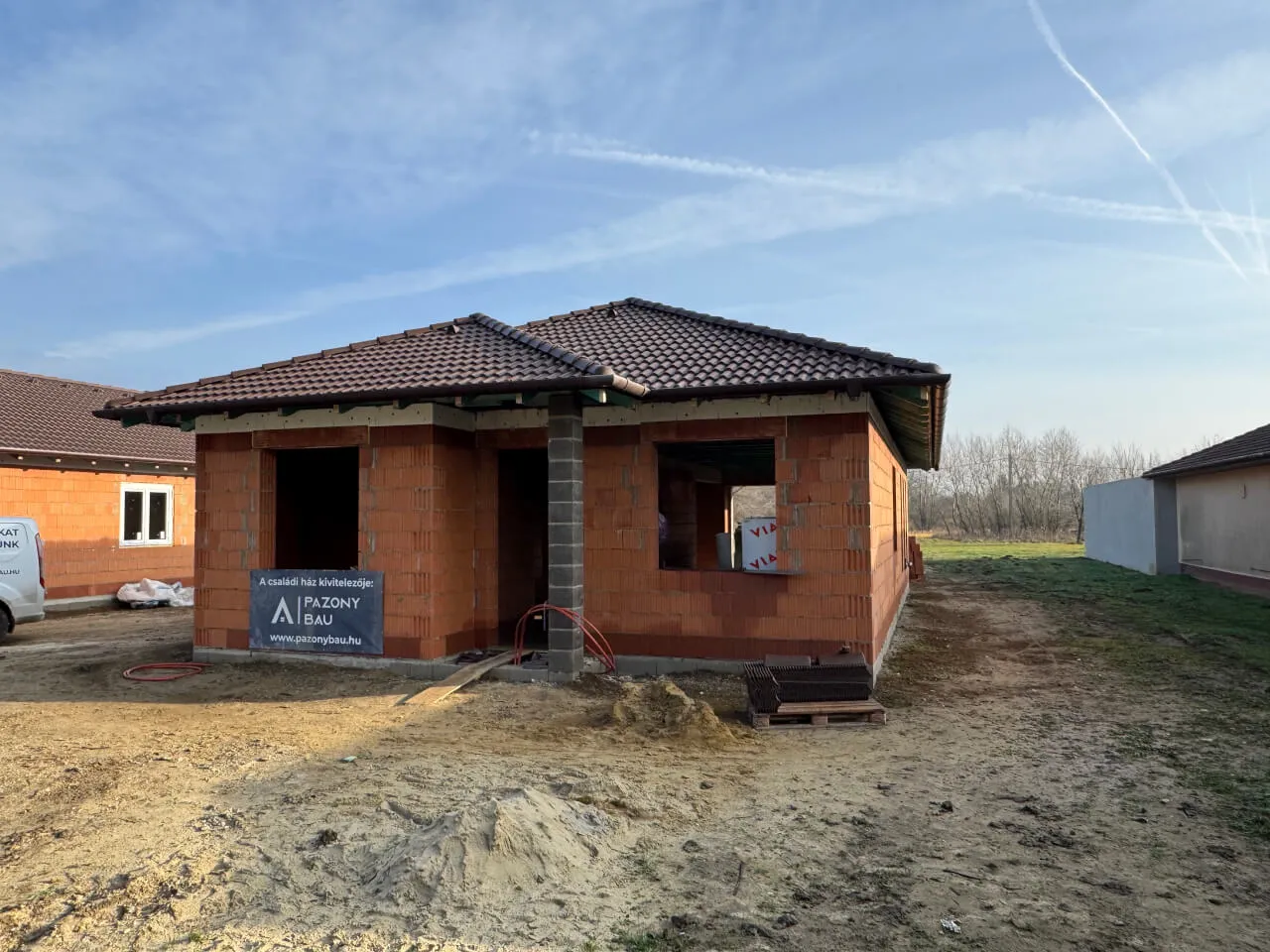 Épülő családi ház