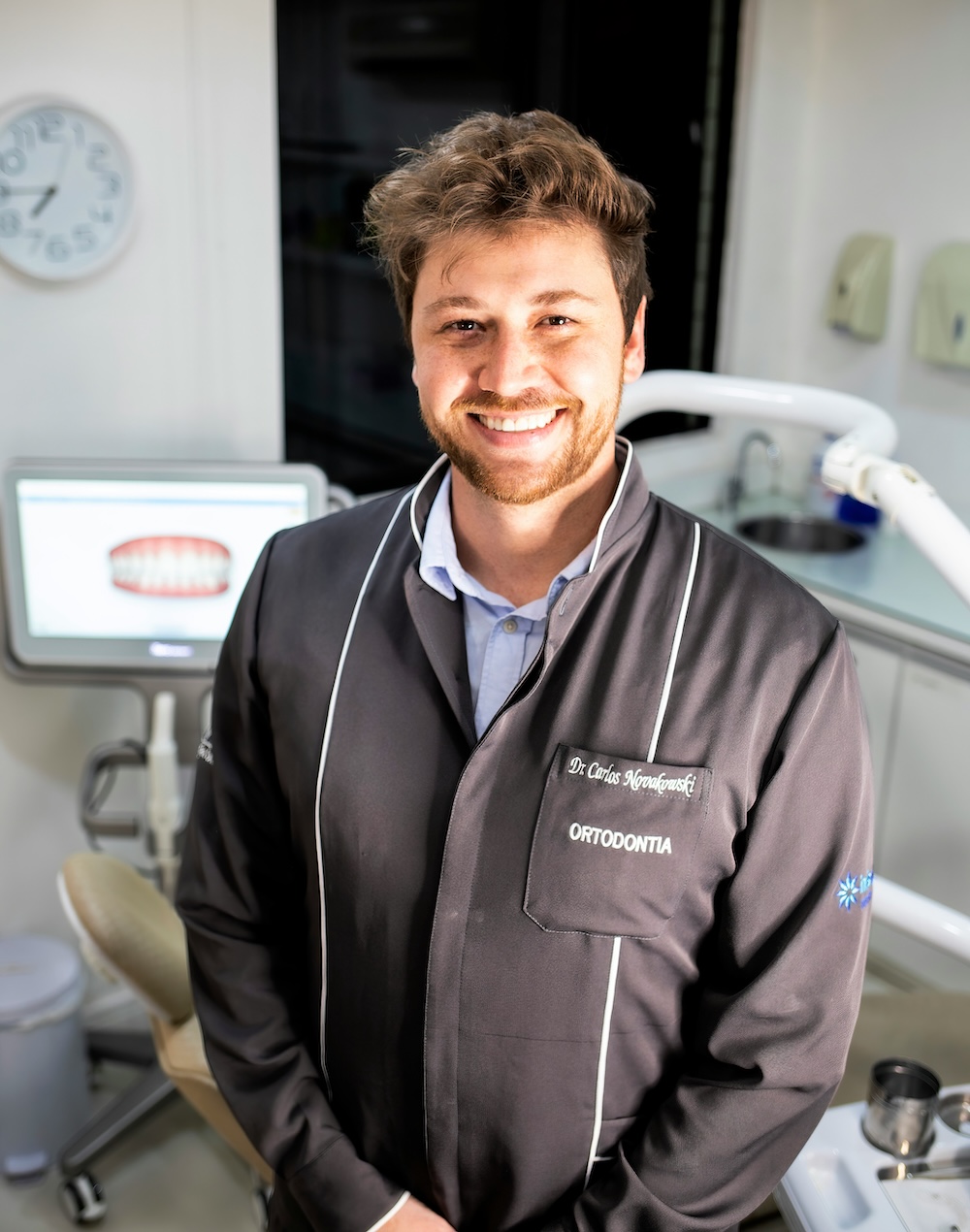 Portrait of the lead dentist