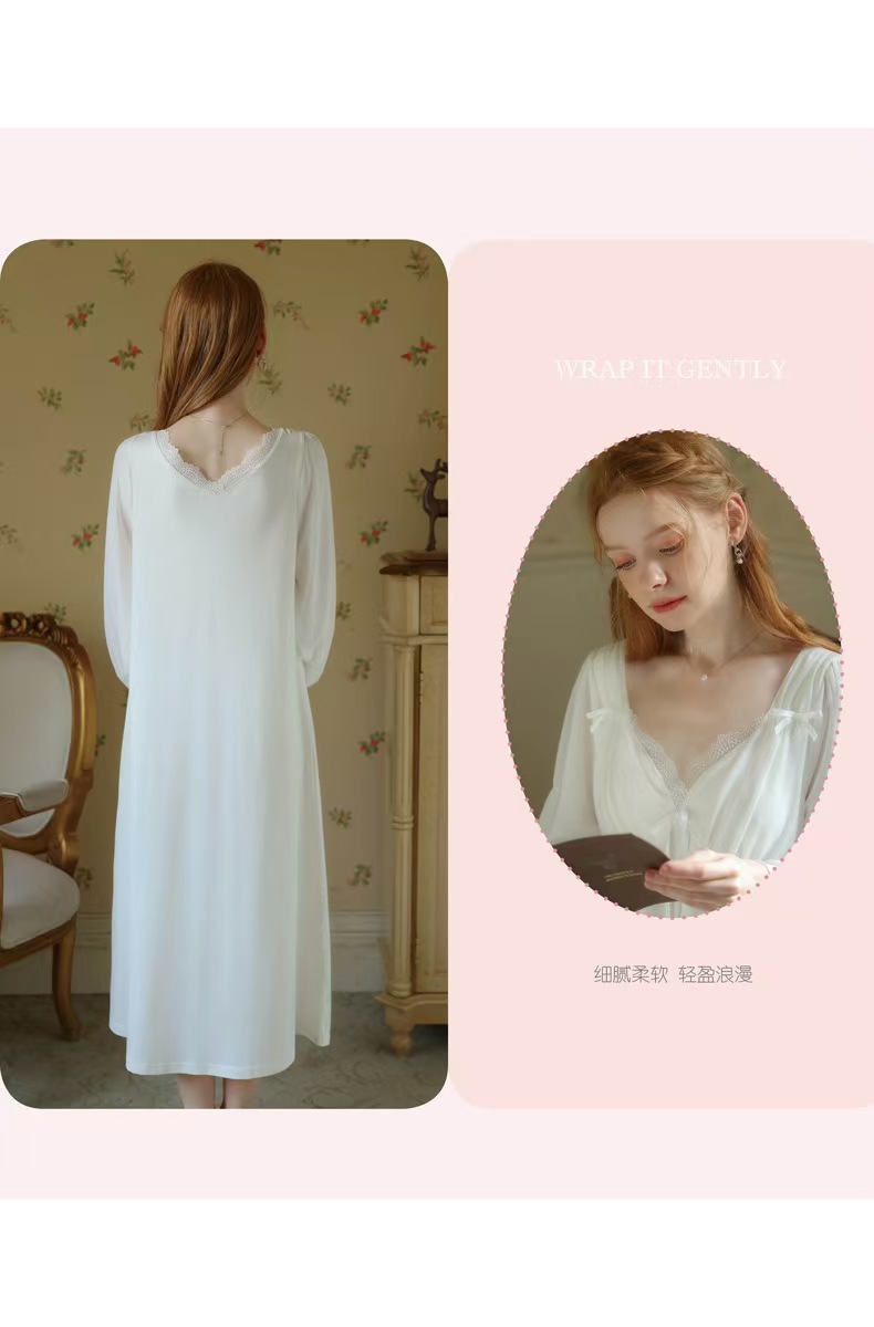 P003 Floral Sleep Dress gallery 5