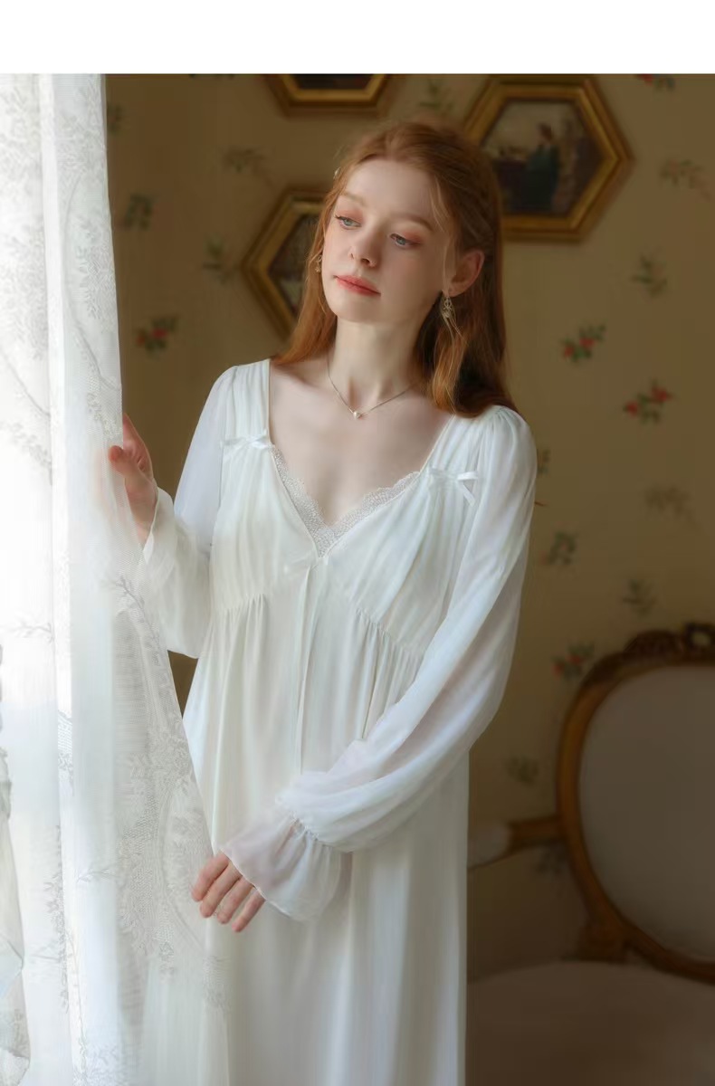 P003 Floral Sleep Dress gallery 4