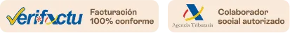 Image of Verifactu and Agencia Tributaria logos
