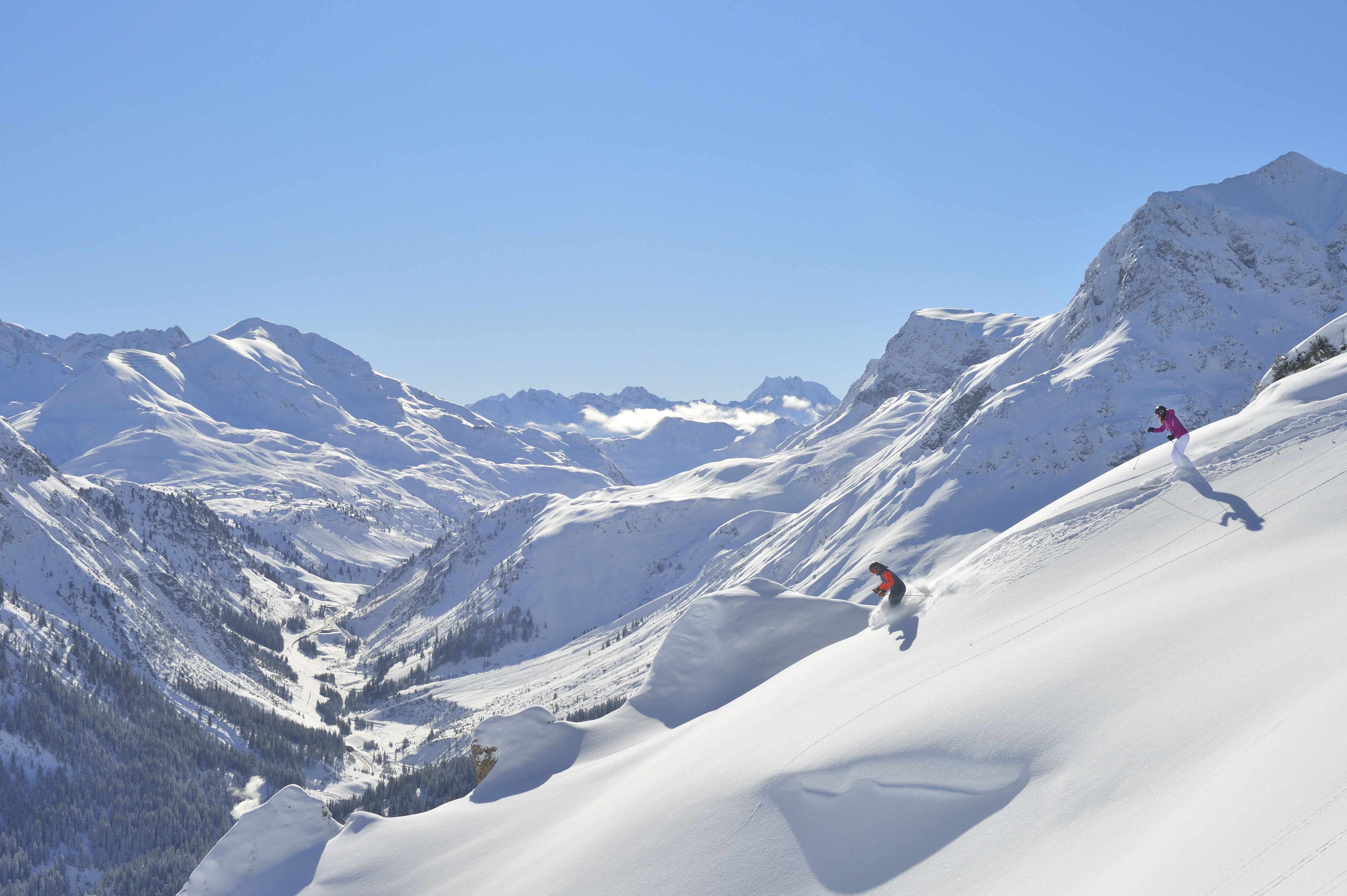 Skigebiet Lech Oberlech