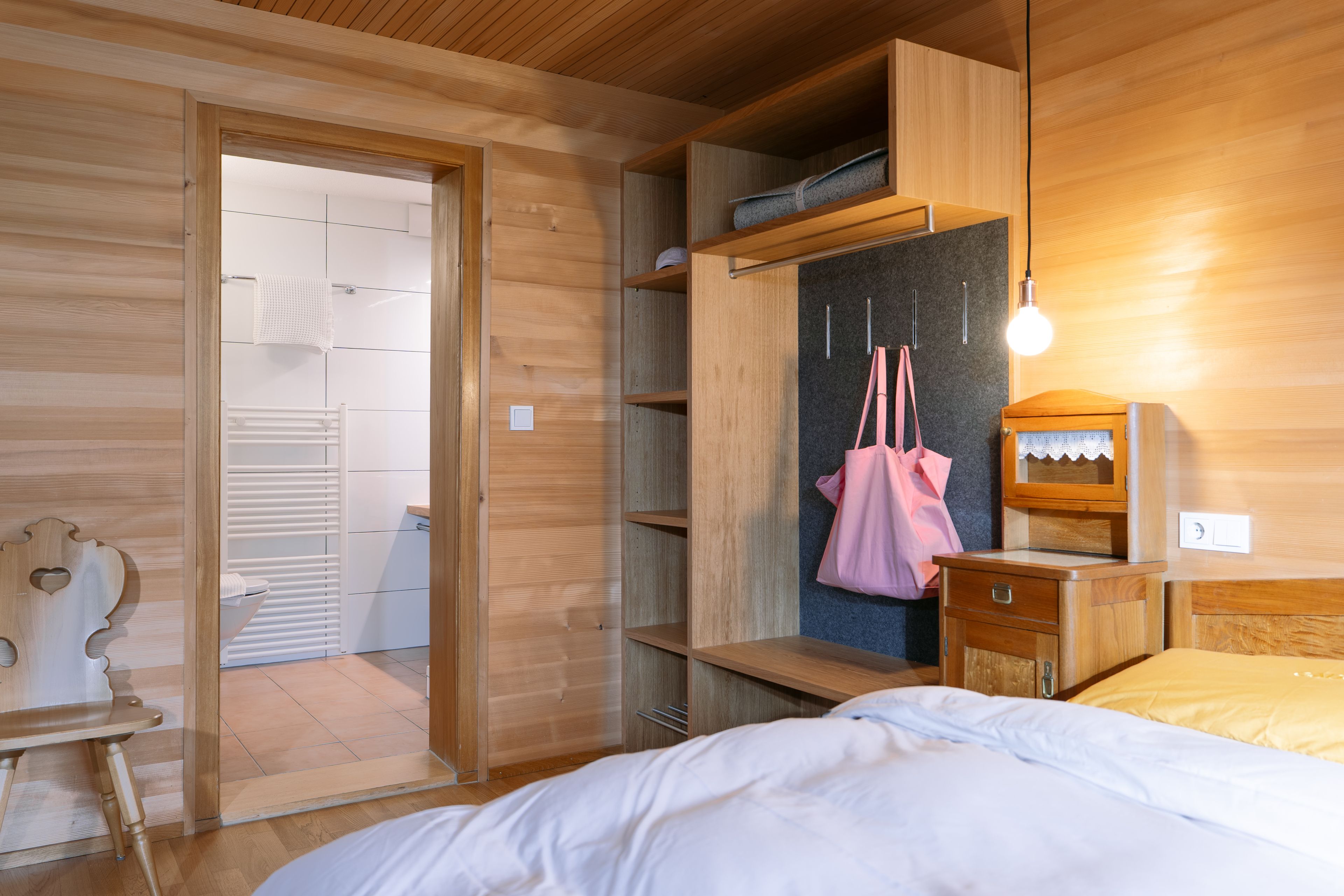 Blick ins Badezimmer