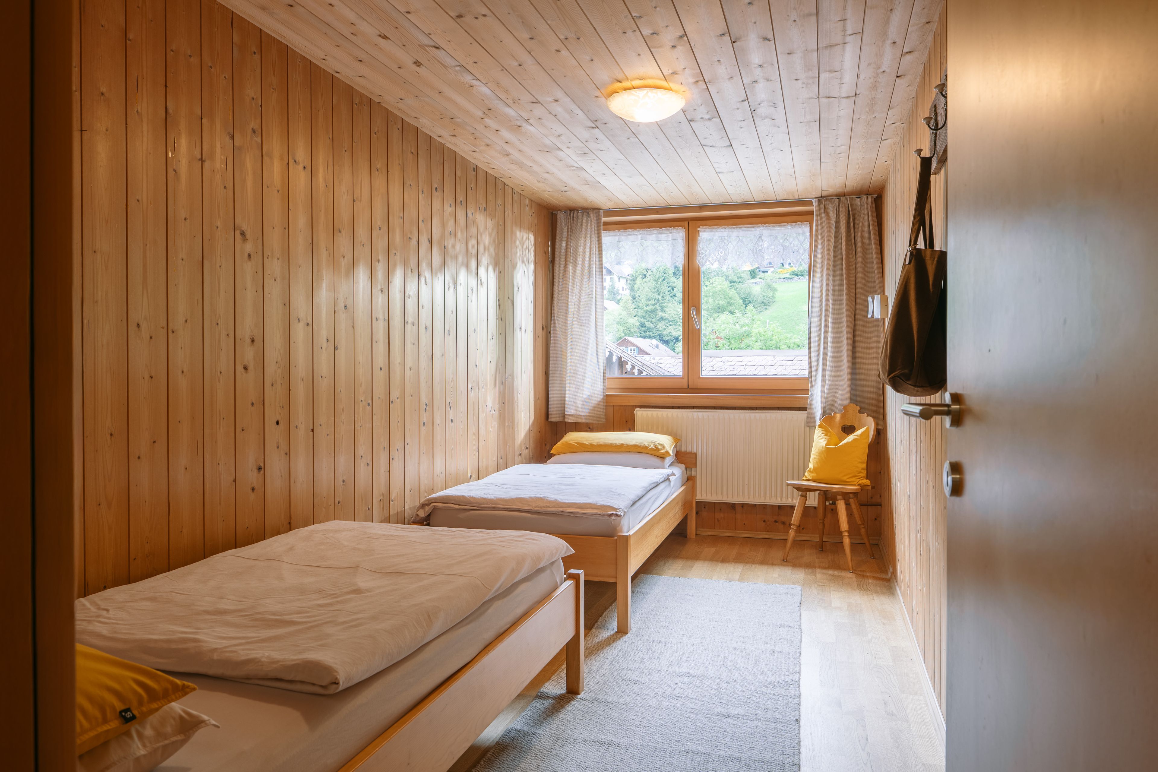 Zimmer mit Einzelbetten