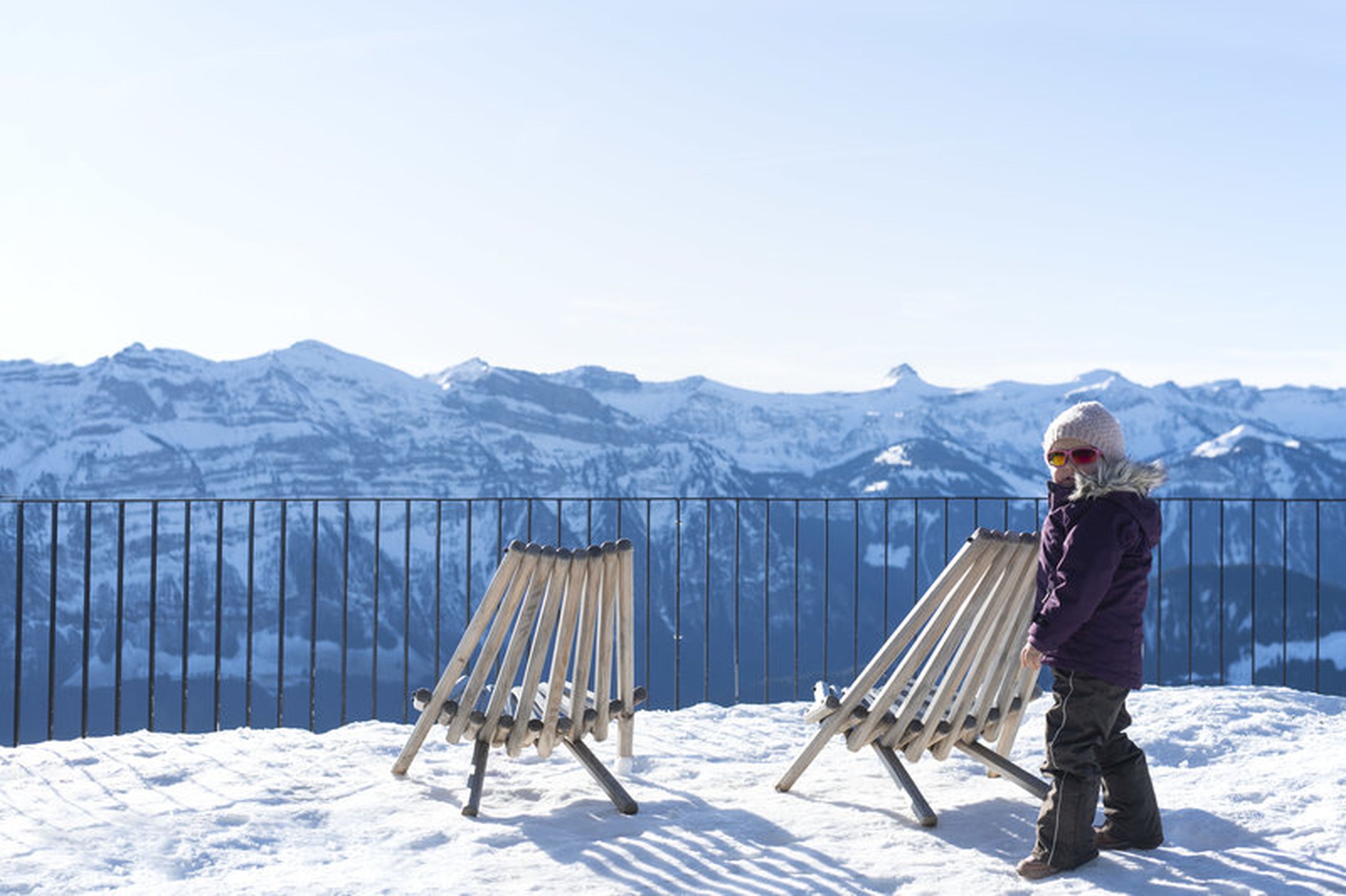 Bezau Baumgarten mit Blick auf die Bregenzerwälder Berge