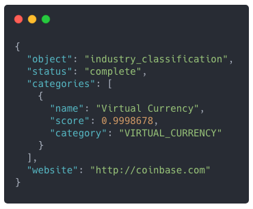 Coinbase API code