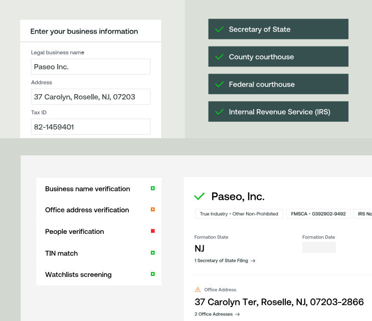 Middesk business verification