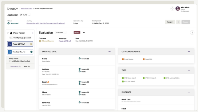 Alloy ongoing monitoring