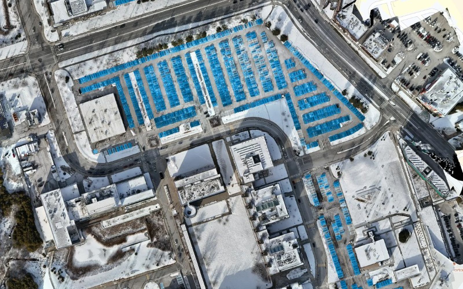 Modern drones can collect data in a variety of conditions, at any time of the year.