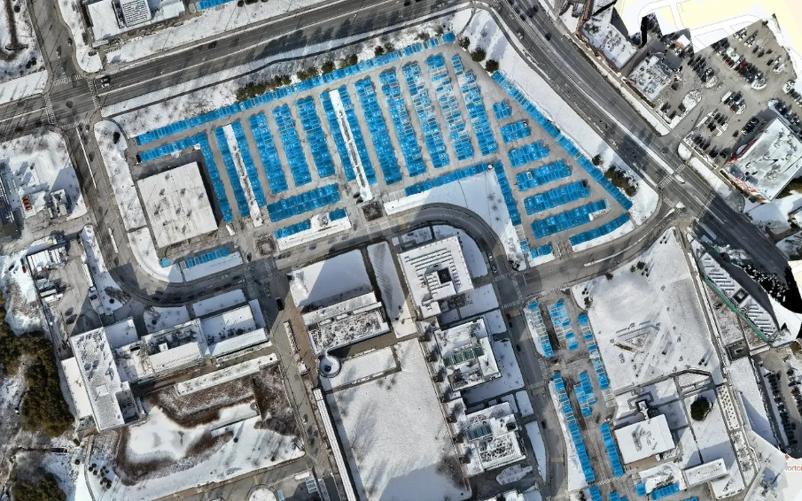 Modern drones can collect data in a variety of conditions, at any time of the year.