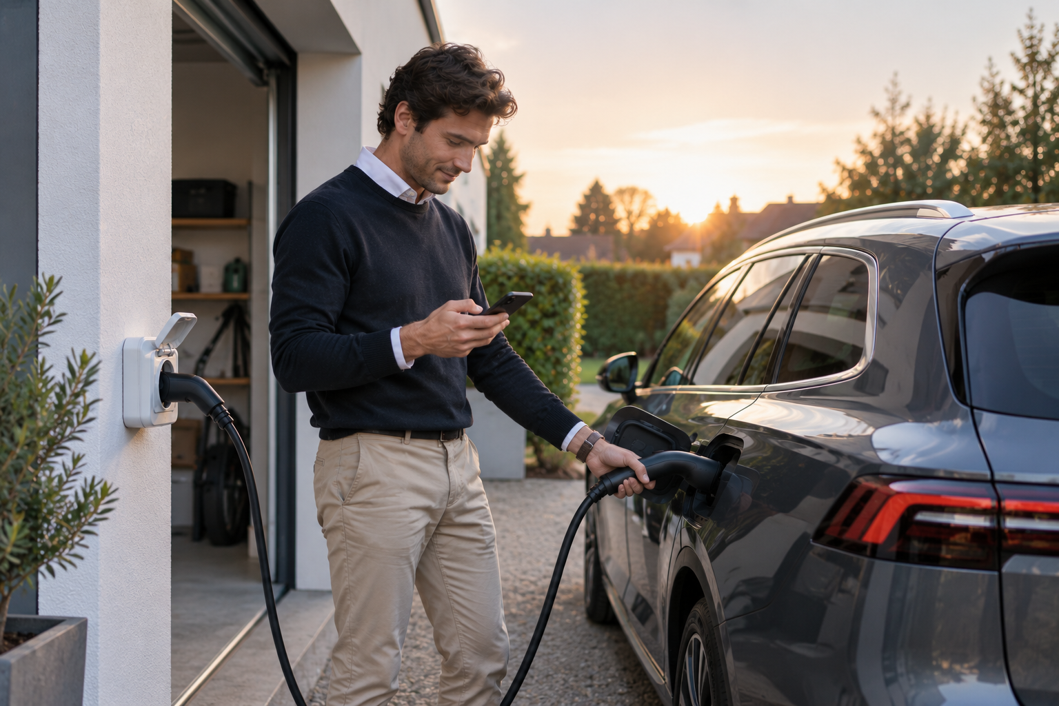 Conducteur rechargeant à domicile un véhicule de société électrique de flotte, remboursement au coût réel en 2026