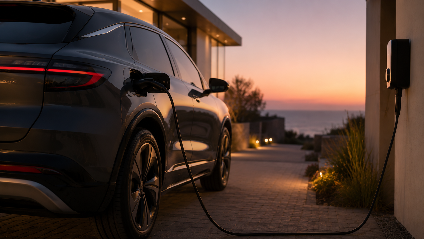 Voiture électrique rechargée la nuit en heures creuses à domicile en 2026