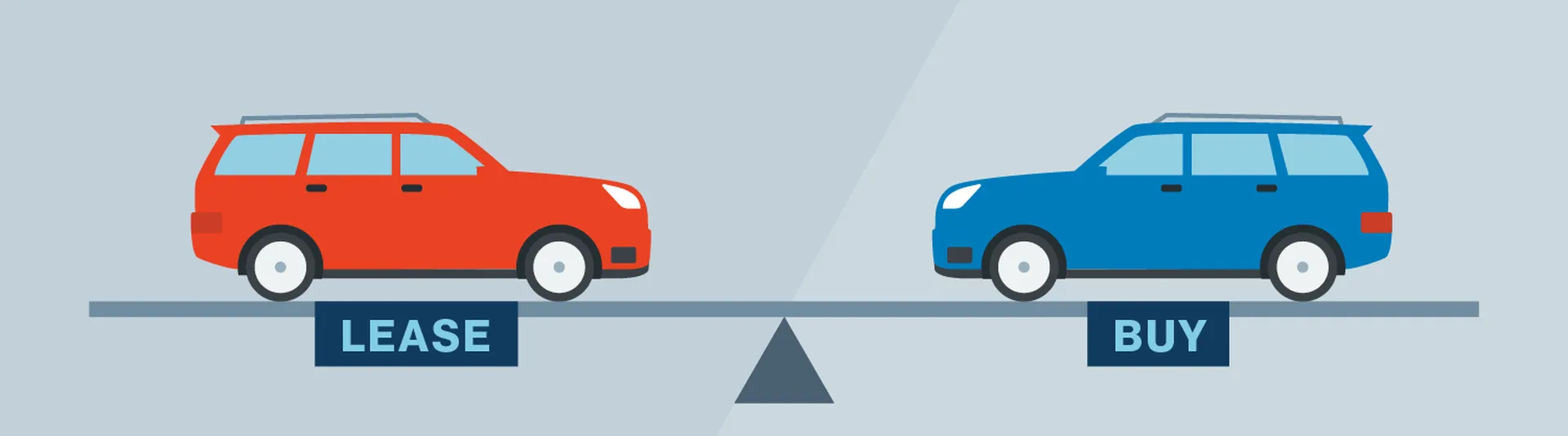 Fleet manager comparing leasing and buying options for electric company cars on a laptop
