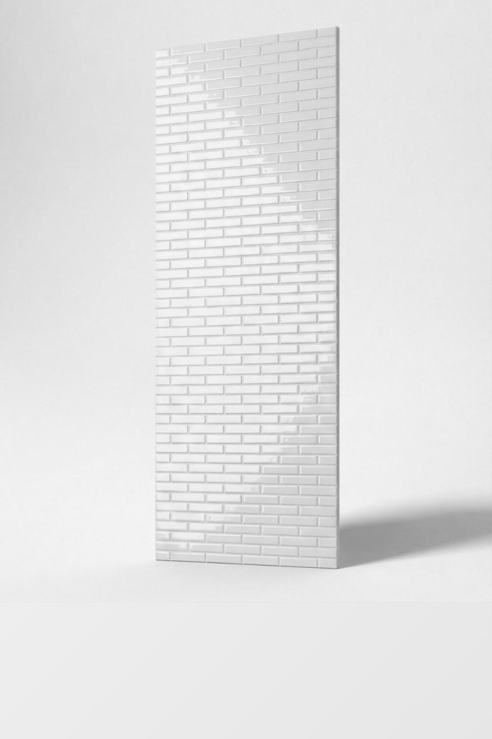 ARSTAR Classic Brick cultured marble shower panel (shower wall surround) — Brick 6x24 pattern