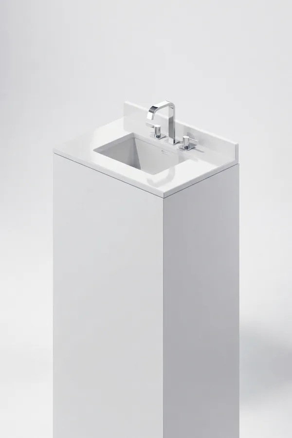 ARSTAR cultured marble vanity top — integral bowl, 20 models, single and double bowl, 19 sizes