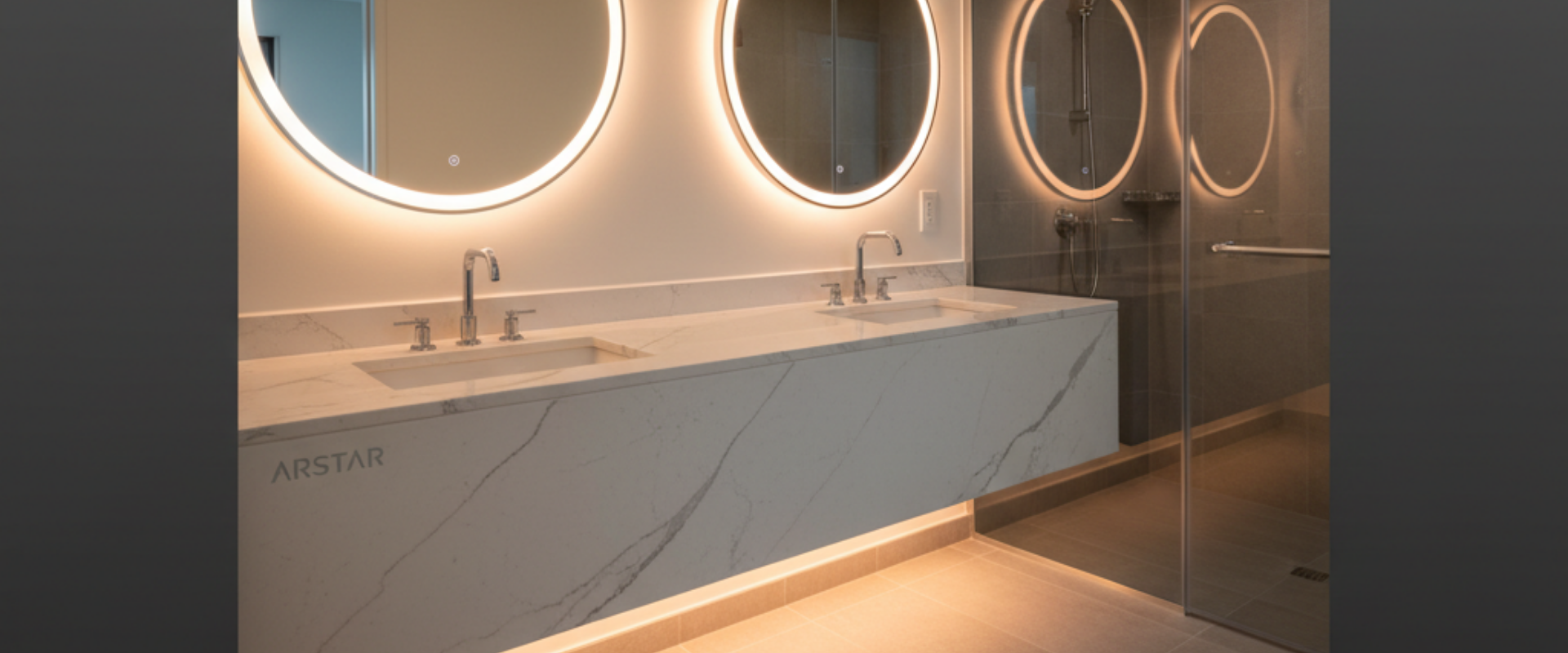 Cultured marble vanity tops wholesale. Essential selection criteria for B2B procurement in commercial bathrooms.