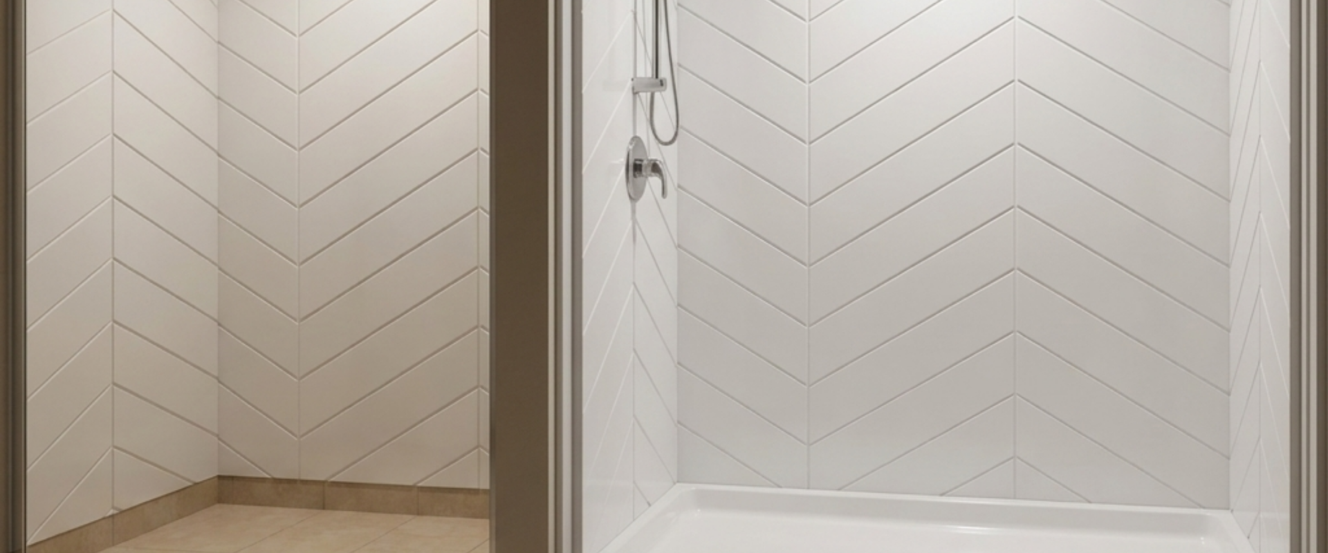 Cultured marble shower panels for hotel bathrooms. Discover OEM private label solutions for hospitality and multifamily.