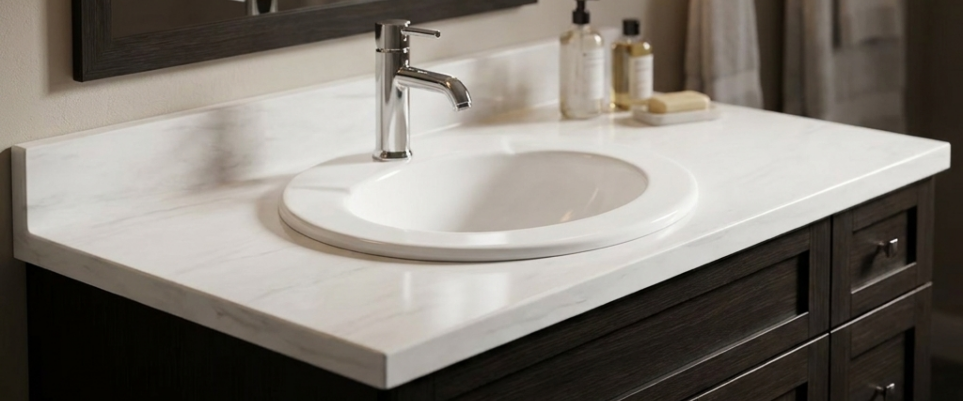 ARSTAR's cultured marble vanity tops, a top wholesale choice for B2B commercial, hotel, and multi-family construction projects.