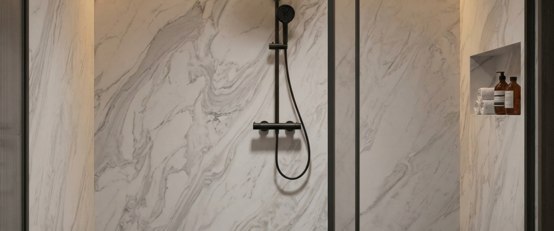 Cultured marble vanity tops & shower panels: matte vs. gloss finish comparison for B2B buyers.