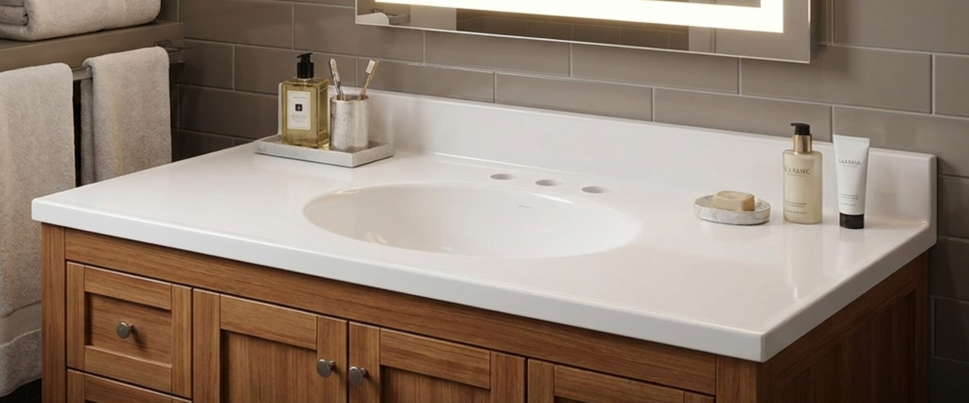 Cultured marble vanity tops: Cost-effective quartz alternative for B2B buyers, optimizing lead time & delivery.