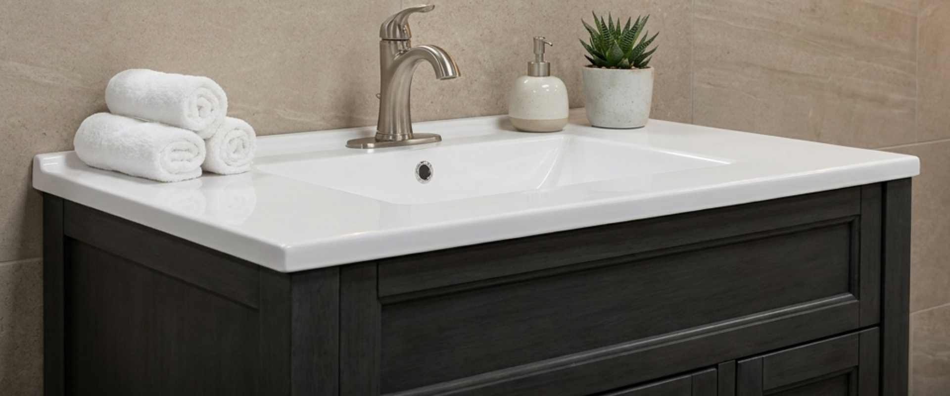 ARSTAR's cultured marble vanity tops for wholesale B2B buyers. Seamless supply chain for builders & commercial procurement.