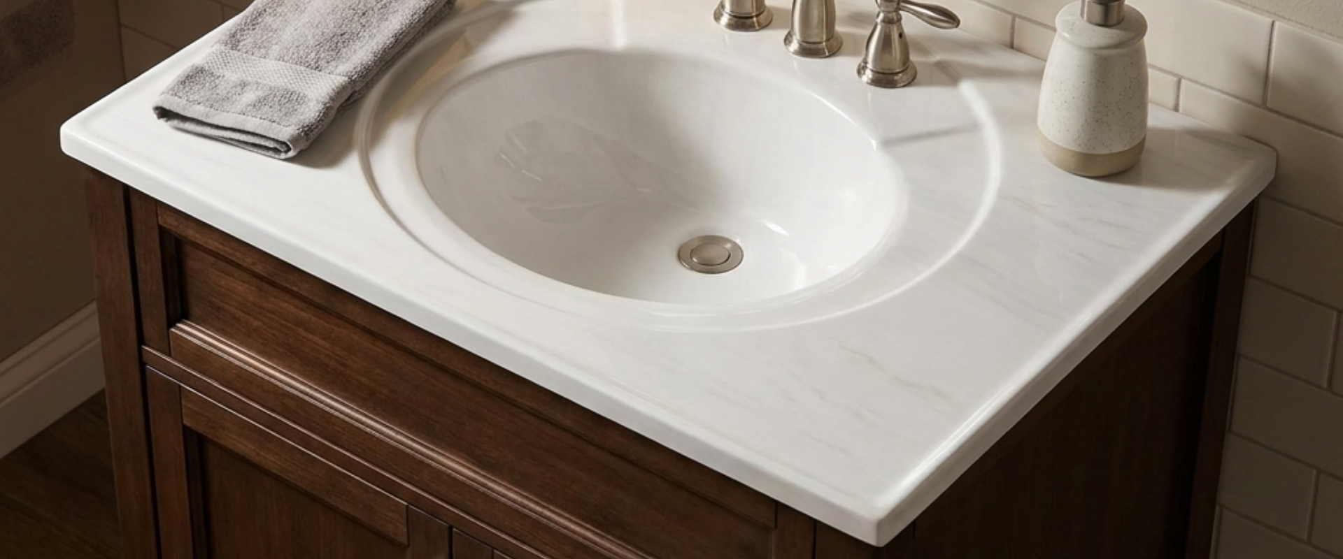 Guide cover for B2B buyers: Cultured marble vanity tops wholesale for commercial and hospitality projects.