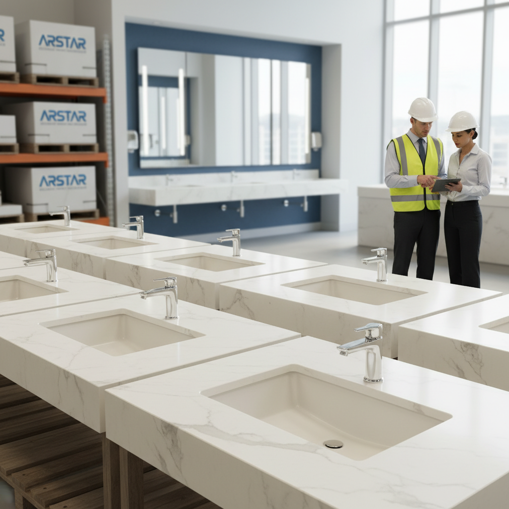 Cultured marble vanity tops: optimizing specifications for wholesale B2B commercial, hotel, and multifamily projects.