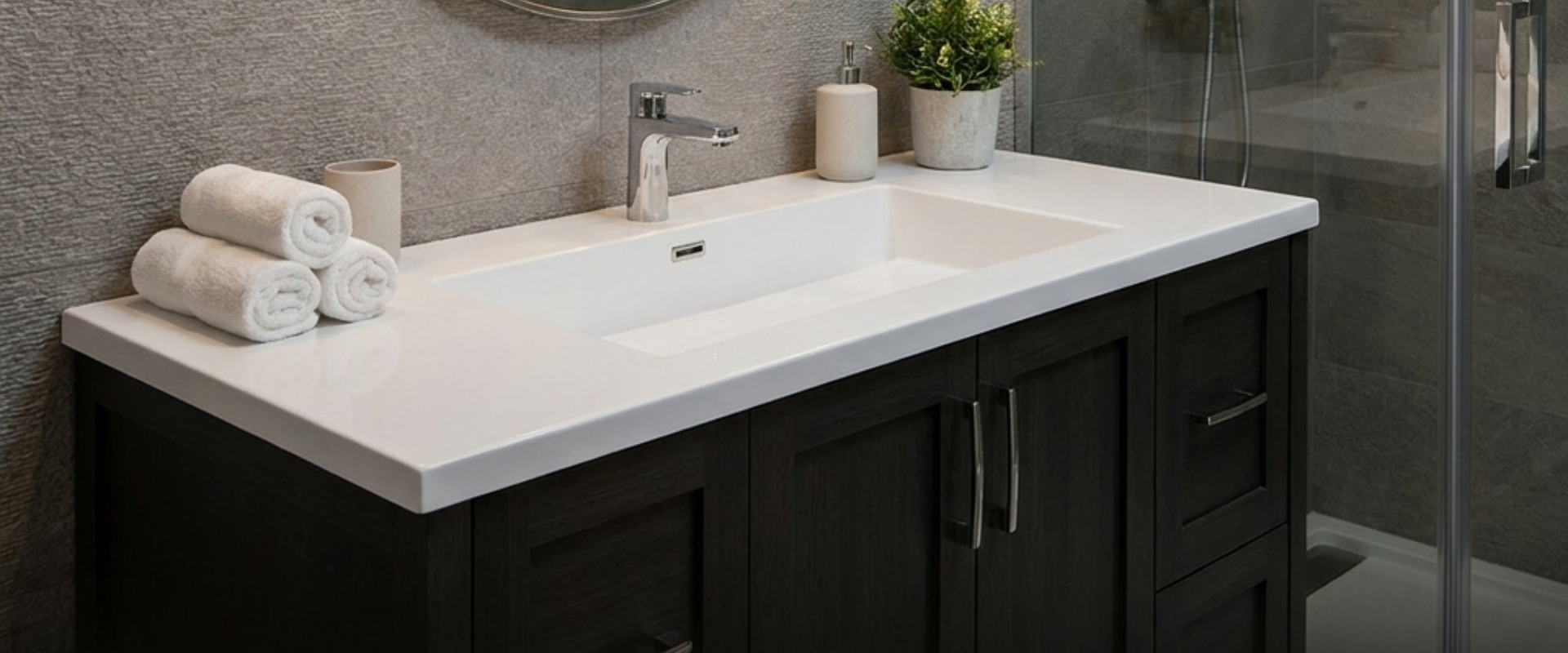 ARSTAR cultured marble vanity tops for wholesale B2B procurement. Boost ROI & efficiency for hotel and commercial projects.