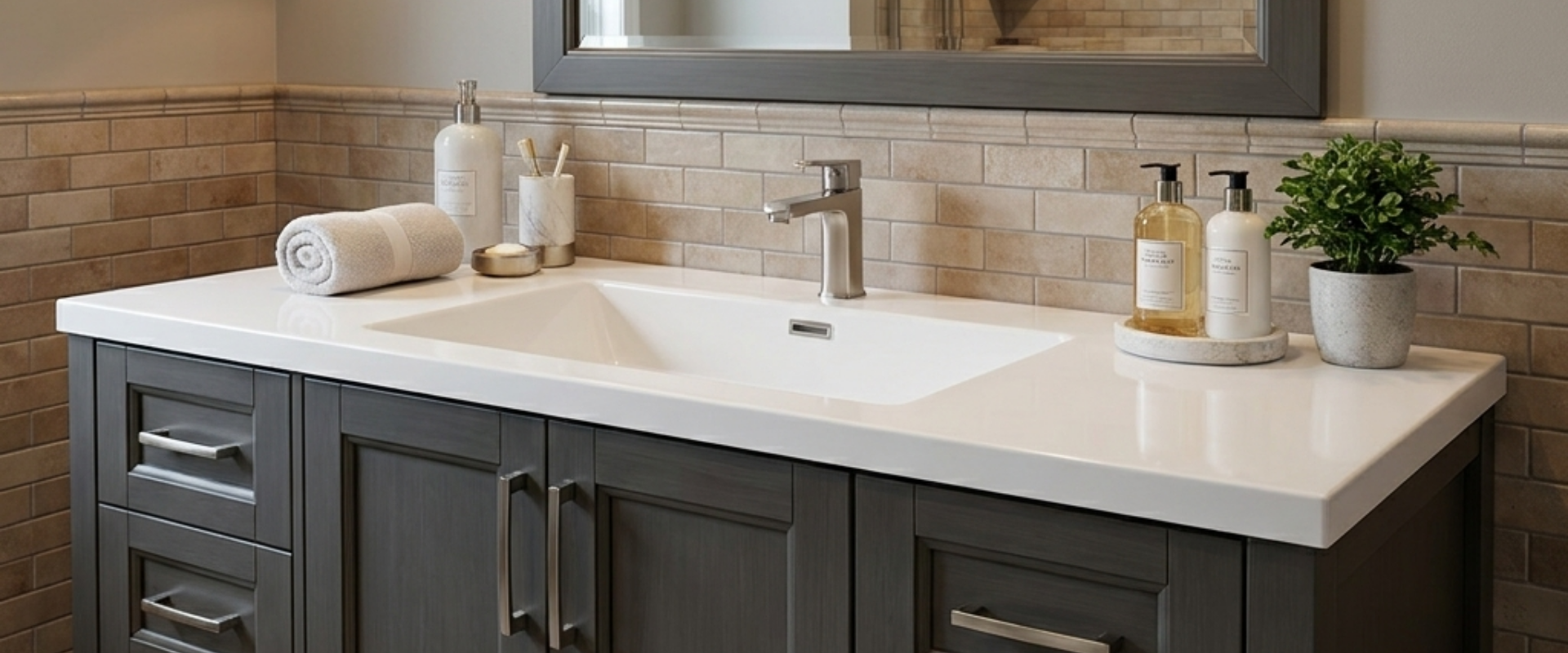 Wholesale cultured marble vanity tops for commercial projects & hotel renovation. Smart choice for B2B buyers.