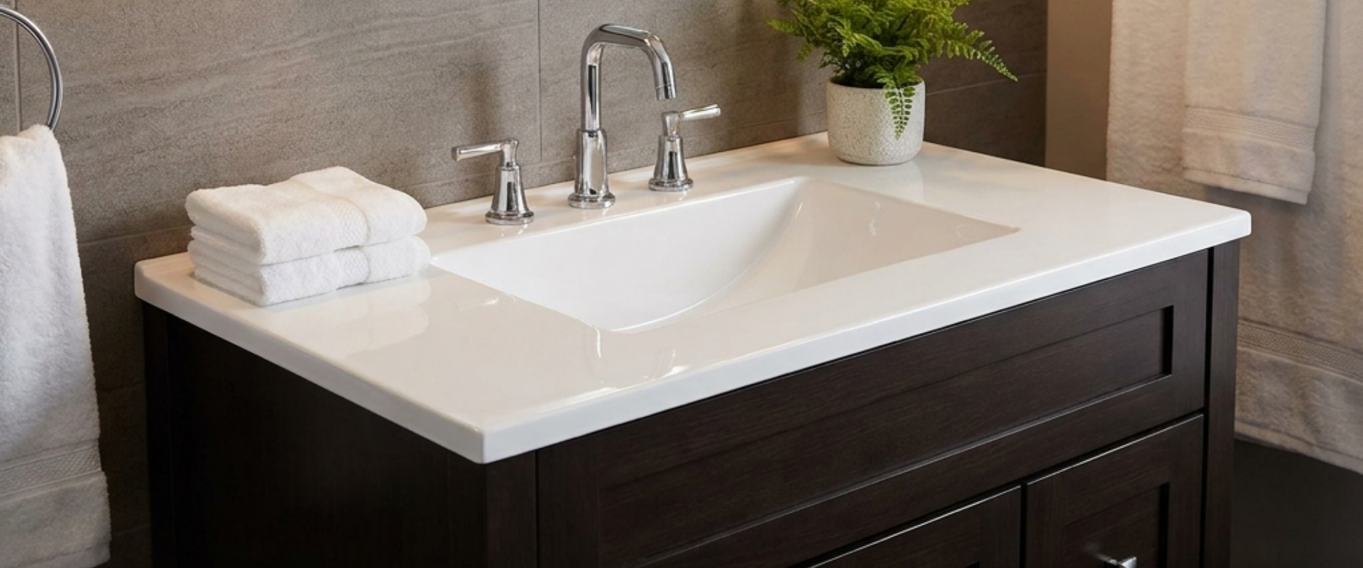 Optimize project procurement with wholesale cultured marble vanity tops for B2B commercial and hotel projects.